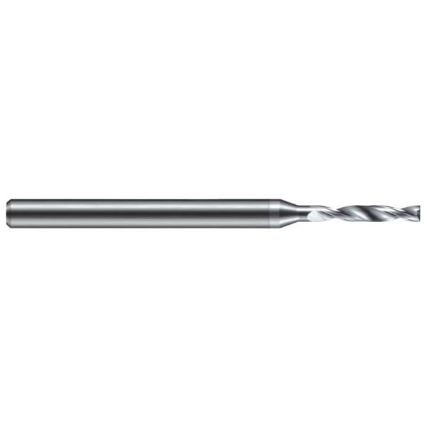 Harvey Tool High Performance Drill for Flat Bottom, 0.793 mm, Number of Flutes: 2 FBD0312-C8